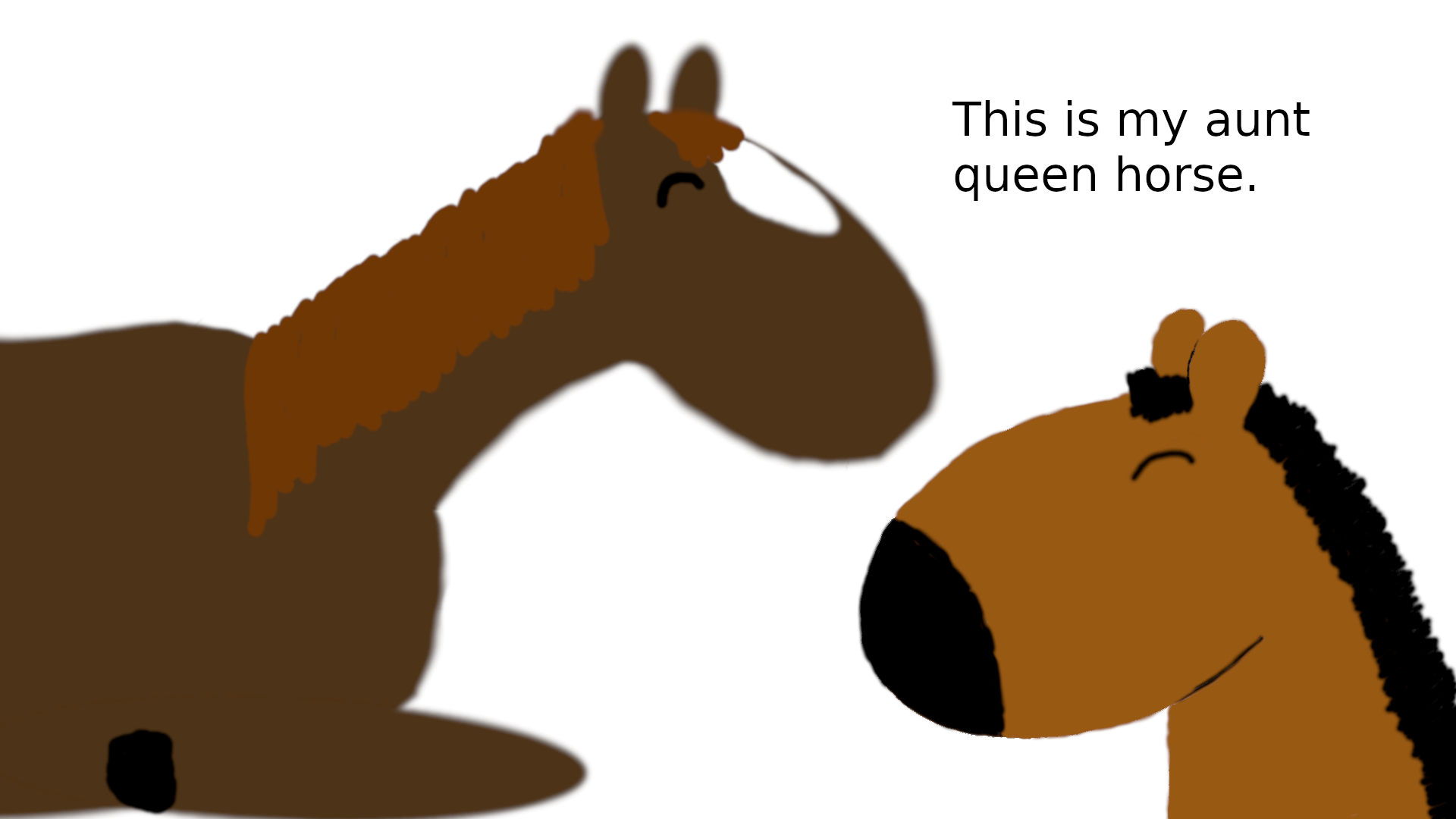 Queen horse